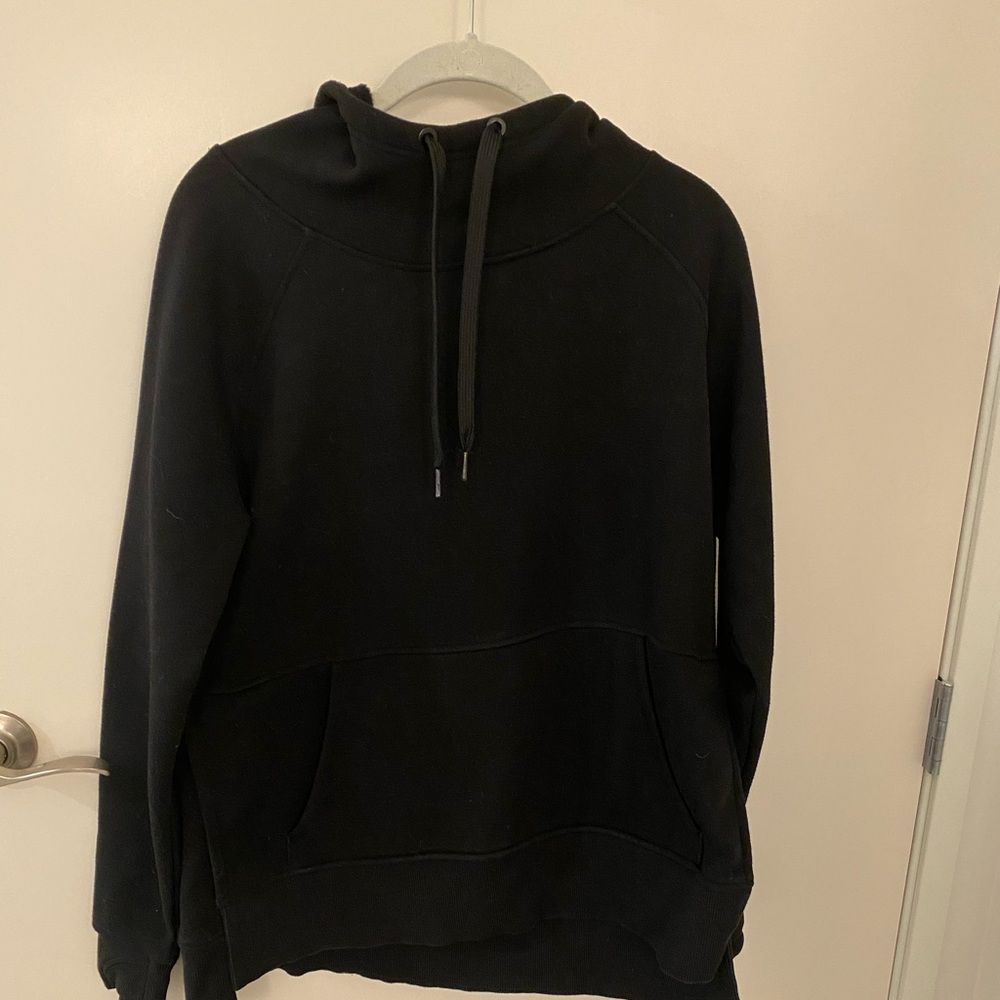 Athleta Cozy Karma Hoodie in Black Size S